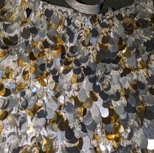 Vintage Gold & Silver Bangle Purse